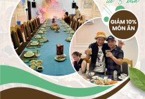 ĐẶT TIỆC TỪ 3 BÀN – GIẢM NGAY 10% MÓN ĂN