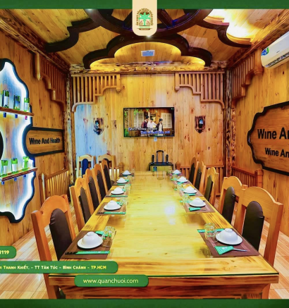 Nhận Đặt Tiệc Liên Hoan Bình Chánh - Quán Chuối