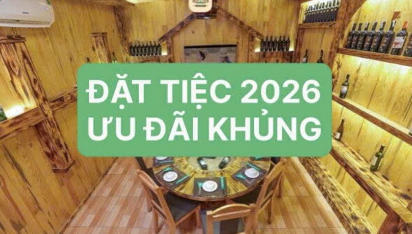 SIÊU ƯU ĐÃI ĐẶC TIỆC 2026 – ĂN NGON, HÁT HAY, QUÀ TẶNG NGẬP TAY!